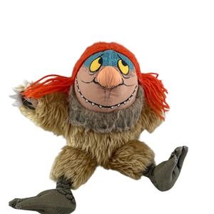 Vtg Where the Wild Things Are 13" Sipi Plush Stuffed Toy PUPPET Maurice Sendak